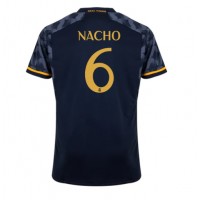 Real Madrid Nacho #6 Vonkajší futbalový dres 2023-24 Krátky Rukáv